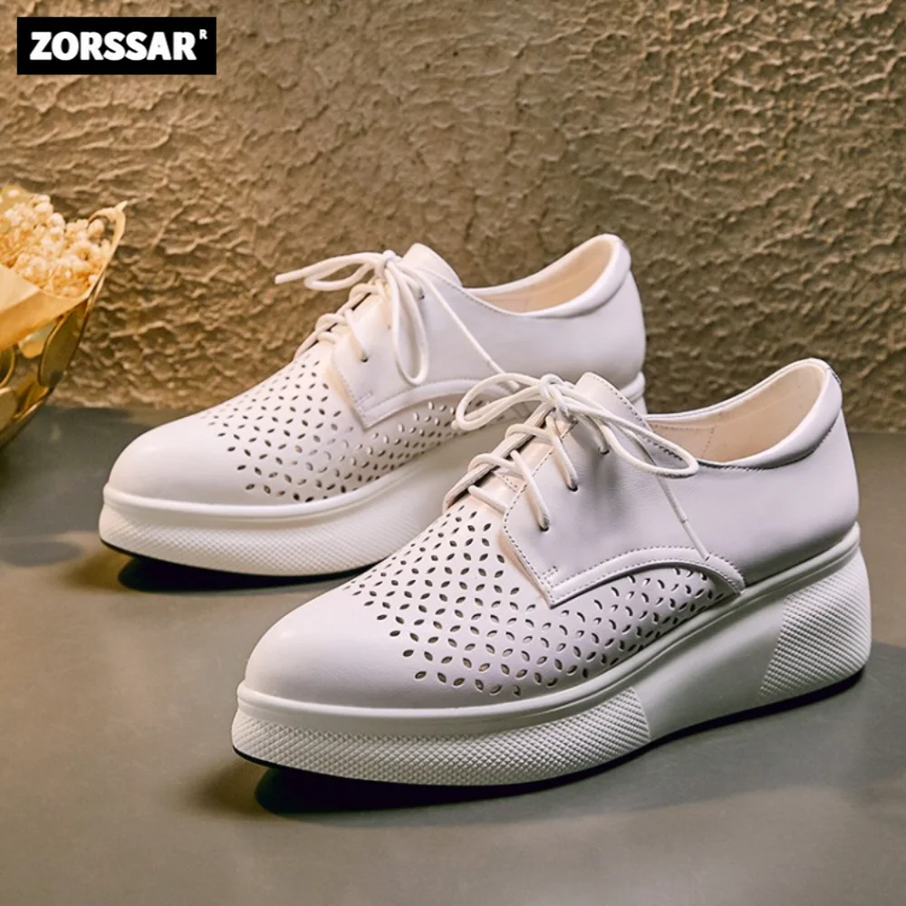 Genuine Cow Leather Women Wedge Sneakers Casual White Pink Spring Summer Skate Shoes Ladies Little White Vulcanized Shoes Woman
Genuine Cow Leather Women Wedge Sneakers Casual White Pink Spring Summer Skate Shoes Ladies Little White Vulcanized Shoes Woman