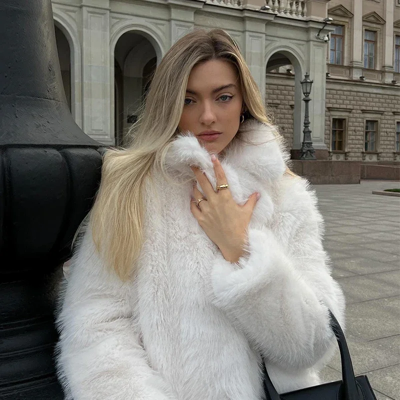 Winter Fluffy Furry Faux Fur Long Jacket Coat Women Loose Lapel Long Sleeve Thick Warm Coats Female Luxury Fashion Lady Overcoat 16 Mallzona S81ee980dbeac4e69ac6e33c04082a0e1L Winter Fluffy Furry Faux Fur Long Jacket Coat Women Loose Lapel Long Sleeve Thick Warm Coats Female Luxury Fashion Lady Overcoat Mallzona