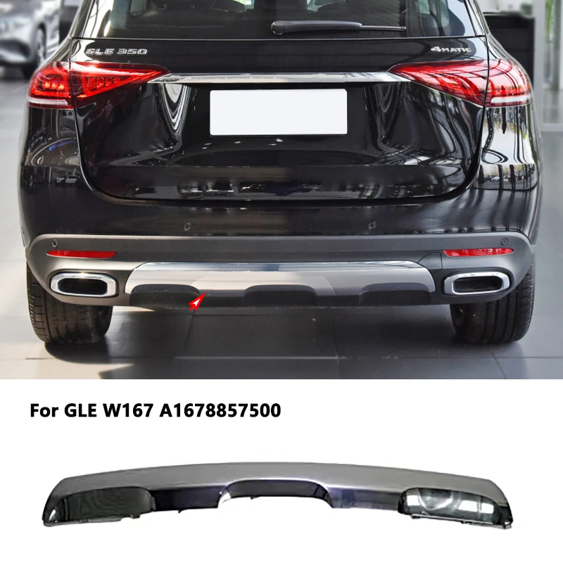 Rear Bumper Chrome Trim Chromium Styling Cover A1678857500 Spoiler Diffuser Accessories For Mercedes Benz GLE W167 V167 GLE350
Rear Bumper Chrome Trim Chromium Styling Cover A1678857500 Spoiler Diffuser Accessories For Mercedes Benz GLE W167 V167 GLE350