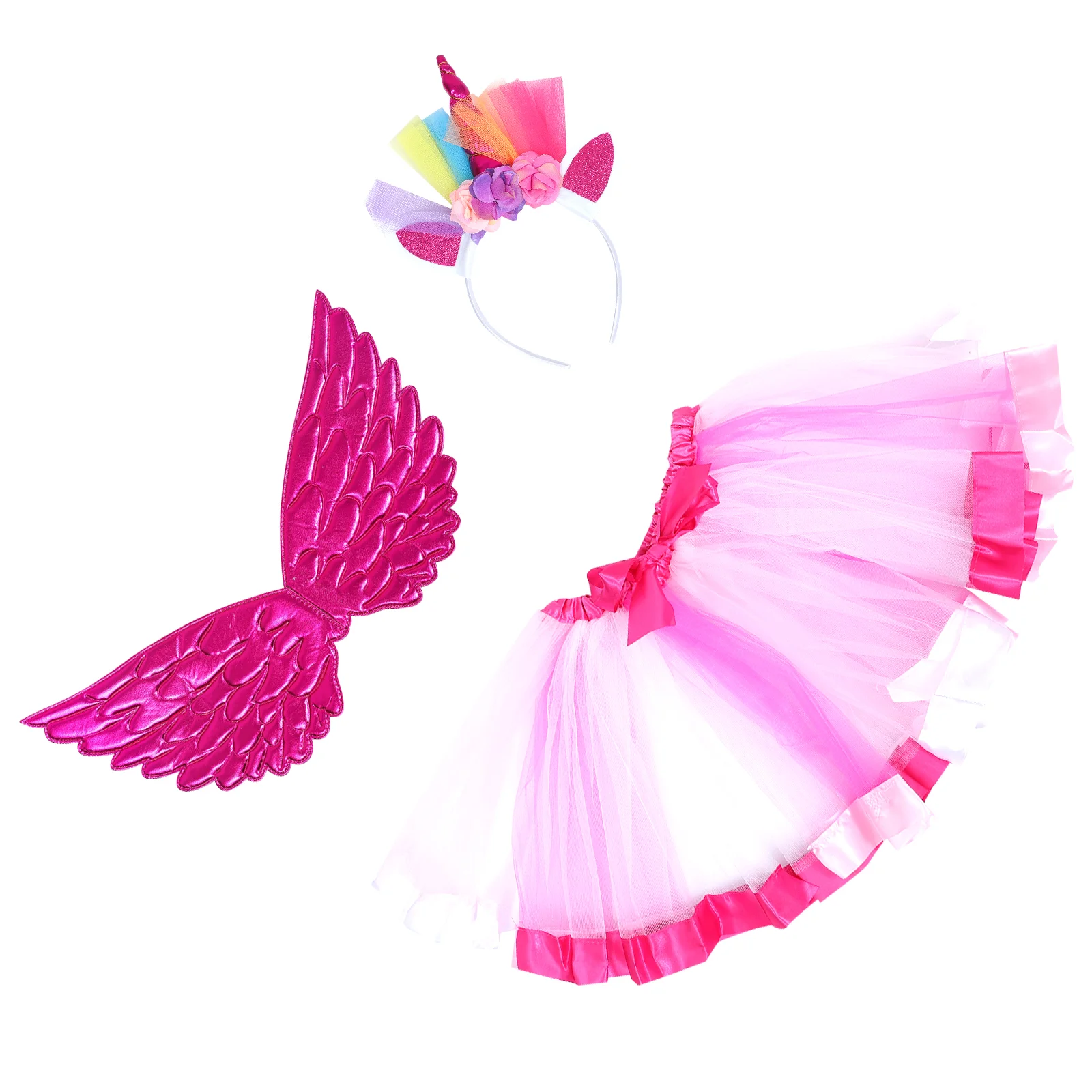 Tutu Costume for Kids Holiday Set Girl Dress Polyester Party Cosplay Accessory Kit Child Performance Clothes
Tutu Costume for Kids Holiday Set Girl Dress Polyester Party Cosplay Accessory Kit Child Performance Clothes