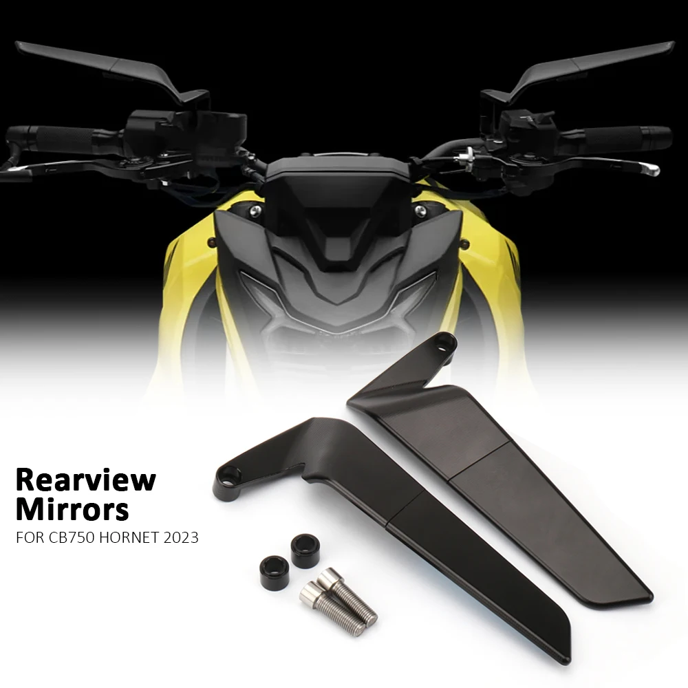 

New CB750 Hornet 2023 Mirror Motorcycle Accessories 360° rotation Side Rearview Mirrors For Honda CB 750 HORNET