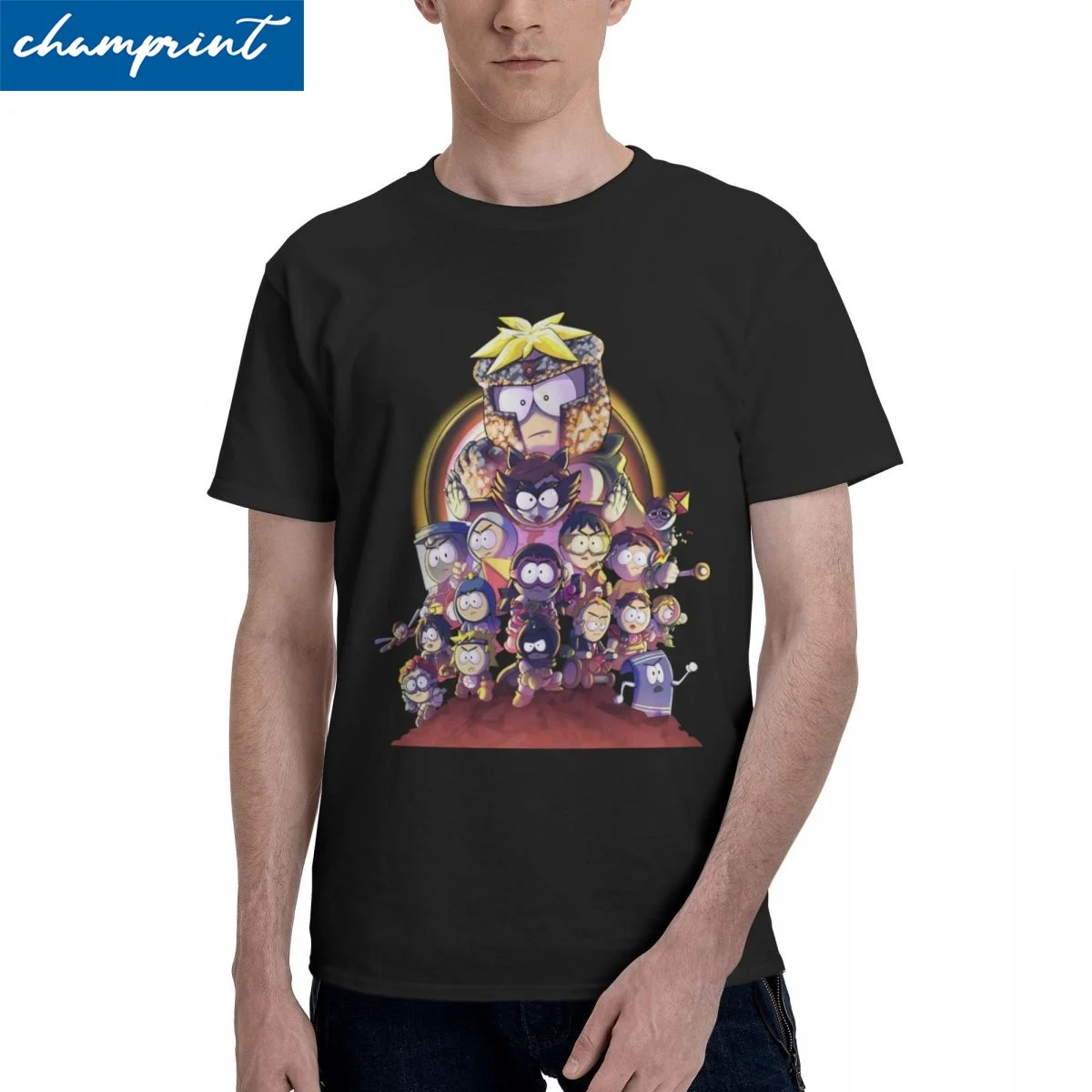 Футболка хипстерская для мужчин и женщин, хлопковая тенниска с круглым вырезом и коротким рукавом, одежда для саудовского парка, война бесконечности, 4XL 5XL
Футболка хипстерская для мужчин и женщин, хлопковая тенниска с круглым вырезом и коротким рукавом, одежда для саудовского парка, война бесконечности, 4XL 5XL