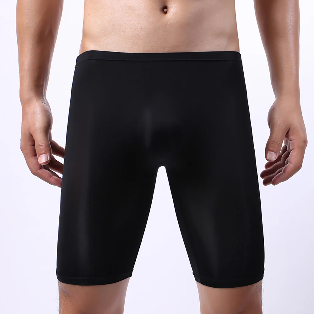 Men Long Boxer Bulge Pouch Underwear Ice Silk Boxer Shorts Mens Sport Seemless Long Leg Knickers Underpants Sexy Pouch Panties
Men Long Boxer Bulge Pouch Underwear Ice Silk Boxer Shorts Mens Sport Seemless Long Leg Knickers Underpants Sexy Pouch Panties