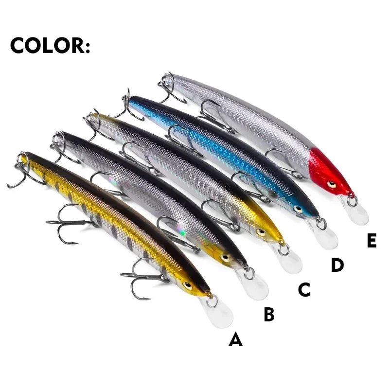 Floating Minolua Bait 9g/18.5g Plastic Bait Bionic Bait Fishing Gear Hook Tip Sharp Fishing Gear
Floating Minolua Bait 9g/18.5g Plastic Bait Bionic Bait Fishing Gear Hook Tip Sharp Fishing Gear