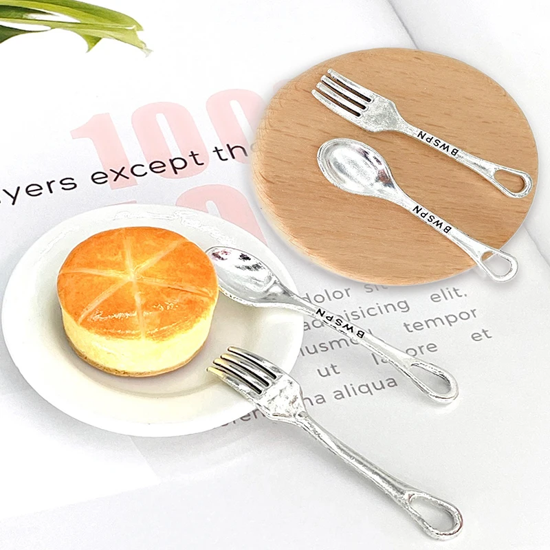 4Pcs 1:6 Dollhouse Miniature Soup Spoon Fork Tableware Kitchen Tool Utensils Model Decor Toy Doll House Accessories
4Pcs 1:6 Dollhouse Miniature Soup Spoon Fork Tableware Kitchen Tool Utensils Model Decor Toy Doll House Accessories