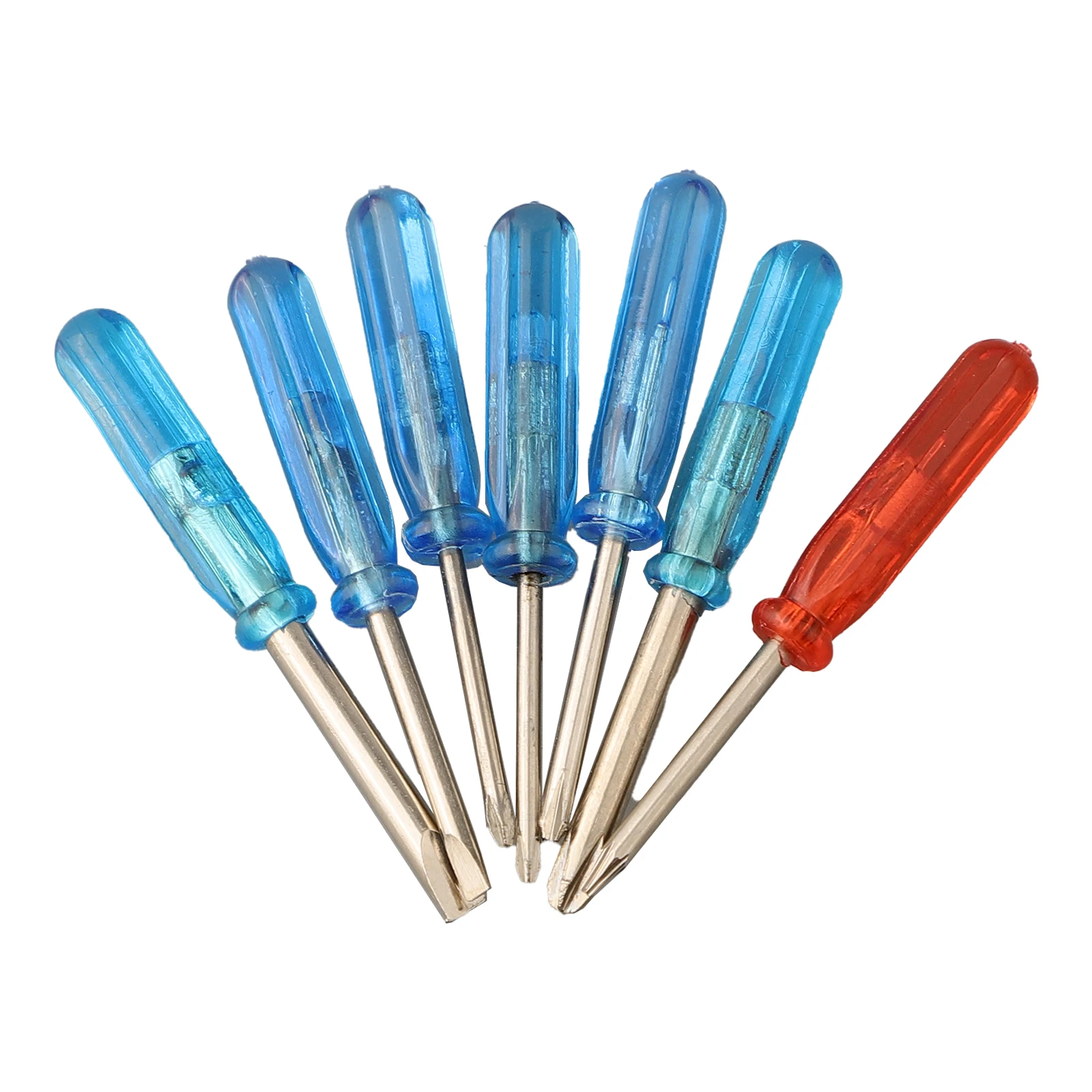Repair For Small Items Mini Screwdrivers 45# Steel 45mm / 1.77Inch 7Pcs/Set Repair For Small Items Small High Qulity
Repair For Small Items Mini Screwdrivers 45# Steel 45mm / 1.77Inch 7Pcs/Set Repair For Small Items Small High Qulity