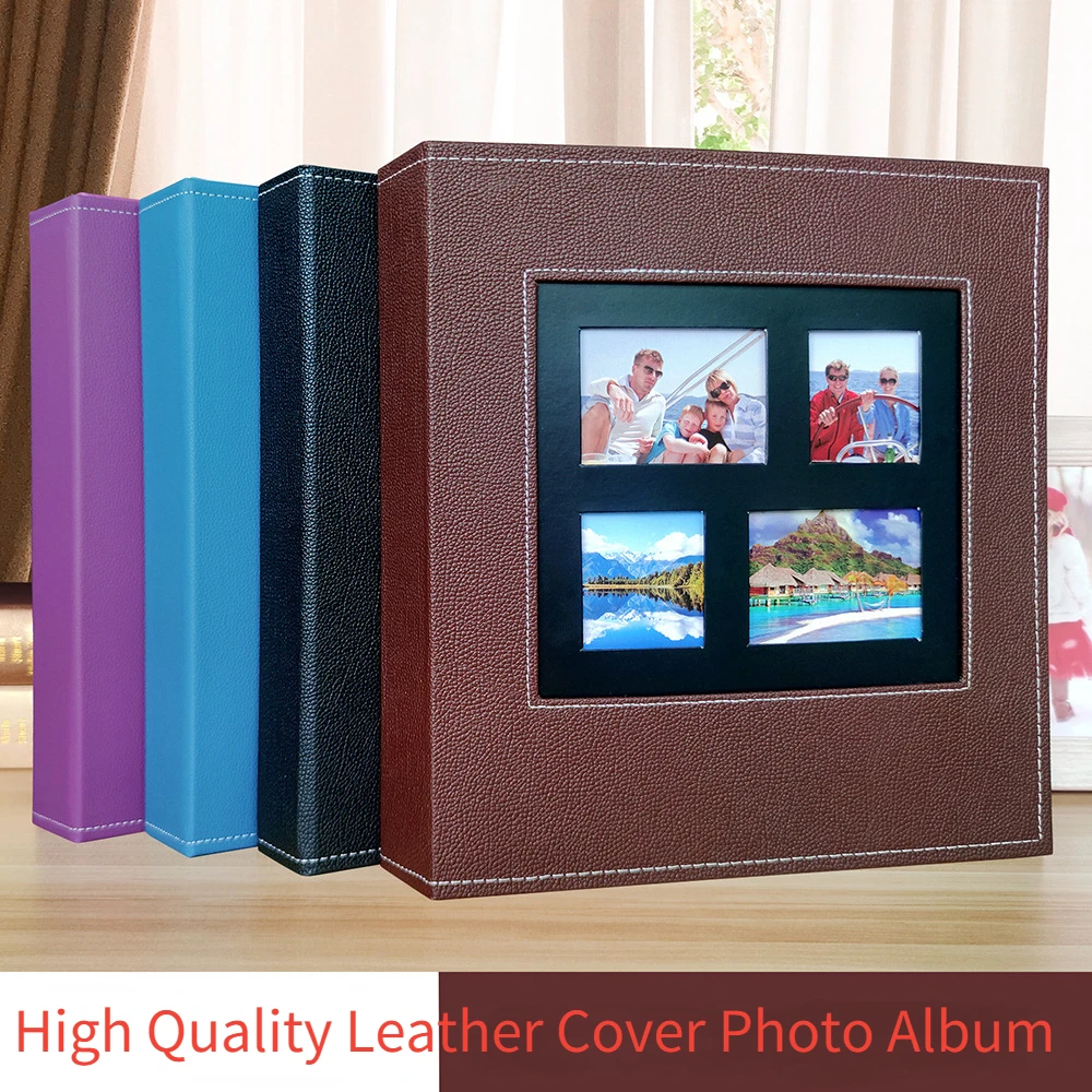 High Quality Leather Cover Photo Albums Home Pictures Collection Baby Growth Happy Times Recording Albums
High Quality Leather Cover Photo Albums Home Pictures Collection Baby Growth Happy Times Recording Albums