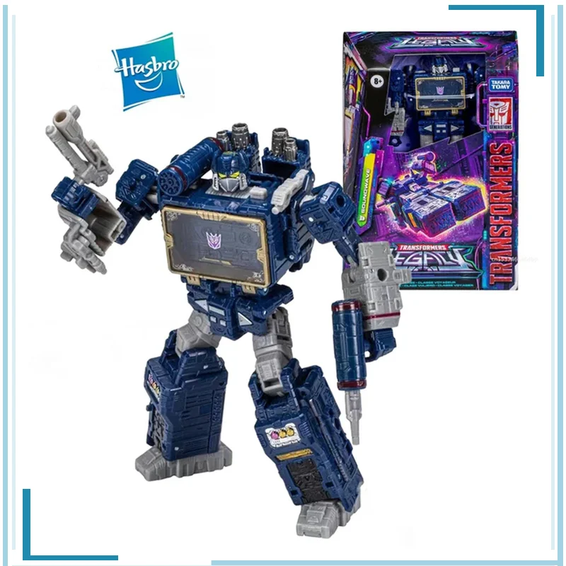 

Hasbro Transformers Robot Soundwave Autobots Action Figures Model Voyager Level Genuine Figures Collection Hobby Gifts Toys
