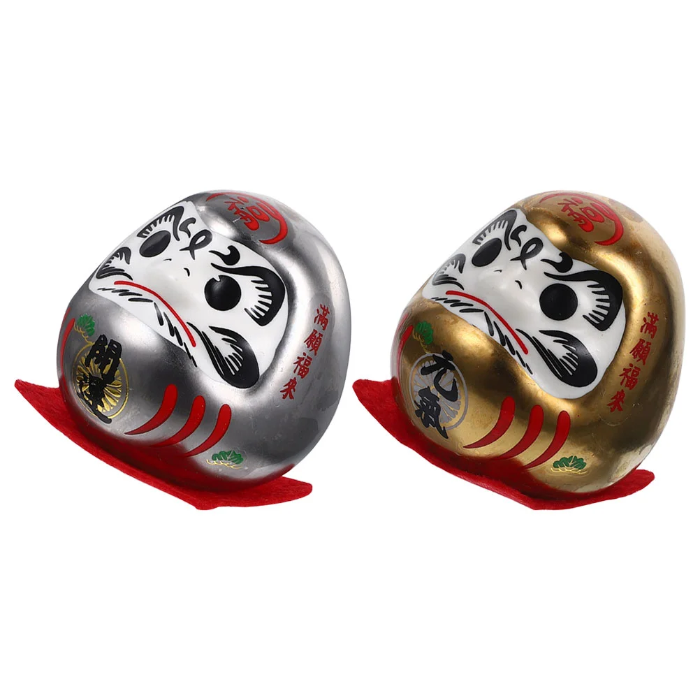 2 Pcs Bathroom Decorations Dharma Eggs Japanese Daruma Statues Lucky Traditional Ceramic Figurines Car Interior
2 Pcs Bathroom Decorations Dharma Eggs Japanese Daruma Statues Lucky Traditional Ceramic Figurines Car Interior