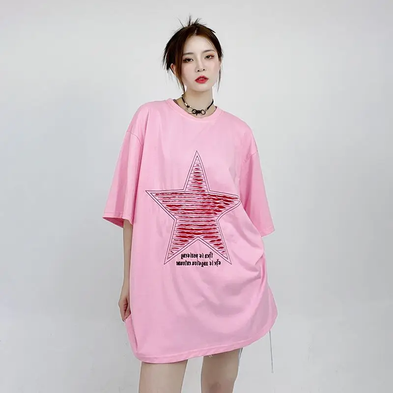 American cotton personalized print graphic T shirt summer retro men and women loose street y2k minimalist oversized T shirt top
American cotton personalized print graphic T shirt summer retro men and women loose street y2k minimalist oversized T shirt top