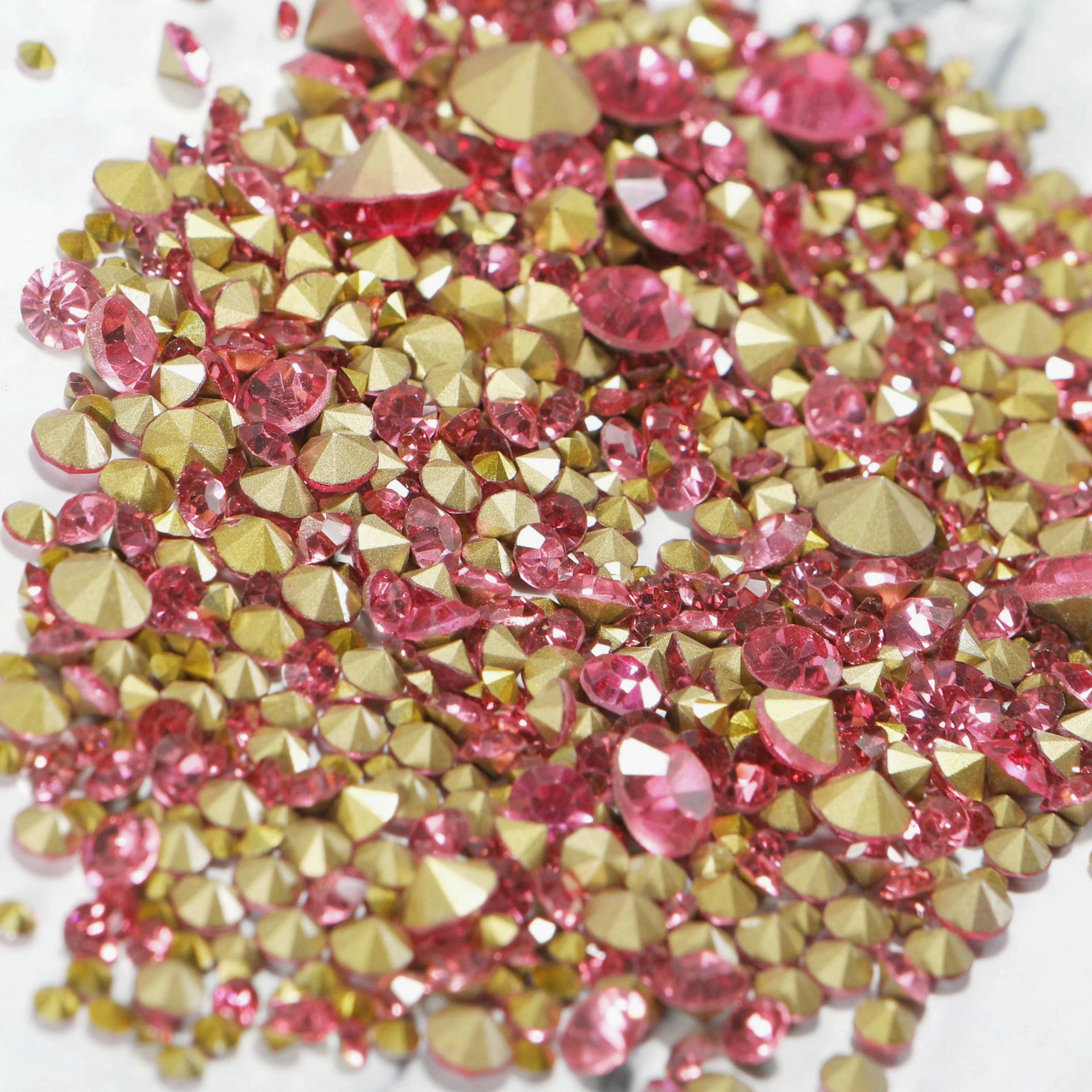 3D SS3-SS38 Round Shining Point Bottom Rose Glass Crystal Nail Art Rhinestone For DIY Jewellery/Craft Accessories Wholesale
3D SS3-SS38 Round Shining Point Bottom Rose Glass Crystal Nail Art Rhinestone For DIY Jewellery/Craft Accessories Wholesale