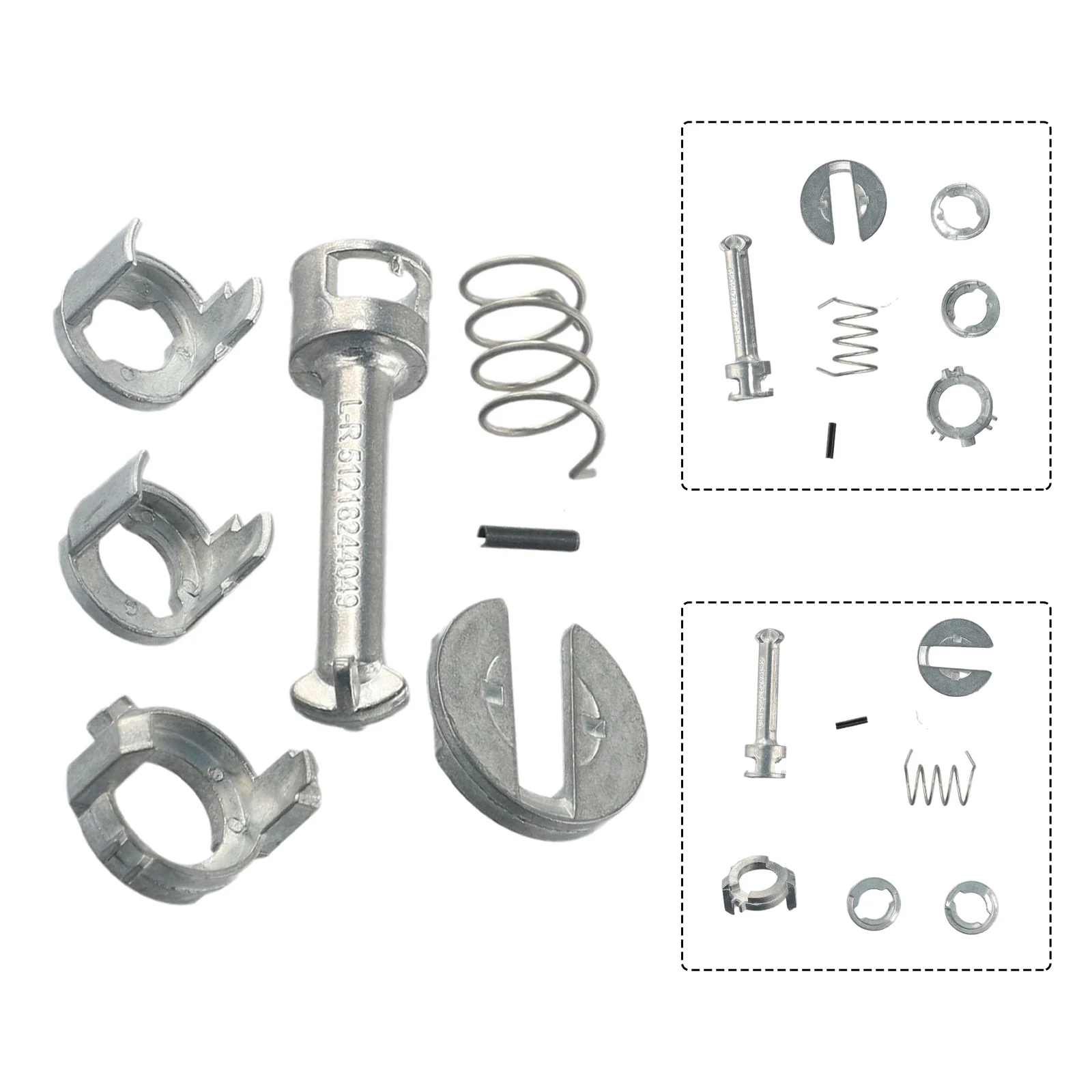 For BMW E46 323i 325i 328i 330i M3 1998-2006 7pcs/set Door Lock Cylinder Repair Kit Metal 51-21-8-244-049 51217019973
For BMW E46 323i 325i 328i 330i M3 1998-2006 7pcs/set Door Lock Cylinder Repair Kit Metal 51-21-8-244-049 51217019973