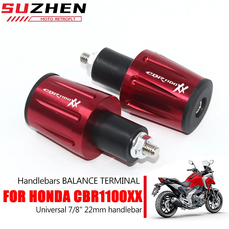 For Honda CBR1100XX CBR 1100 XX BLACKBIRD All Years Motorcycle Accessories CNC 7/8"22MM Handlebar Grips Handle Bar Cap End Plugs
For Honda CBR1100XX CBR 1100 XX BLACKBIRD All Years Motorcycle Accessories CNC 7/8"22MM Handlebar Grips Handle Bar Cap End Plugs
