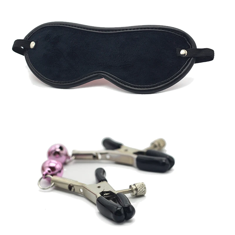 BDSM Bondage Set Erotic Bed Games Adults Handcuffs Nipple Clamps Whip Spanking SM Kits Role Playing Sex Toys for Couple BDSM Bondage Set Erotic Bed Games Adults Handcuffs Nipple Clamps Whip Spanking SM Kits Role Playing Sex Toys for Couple