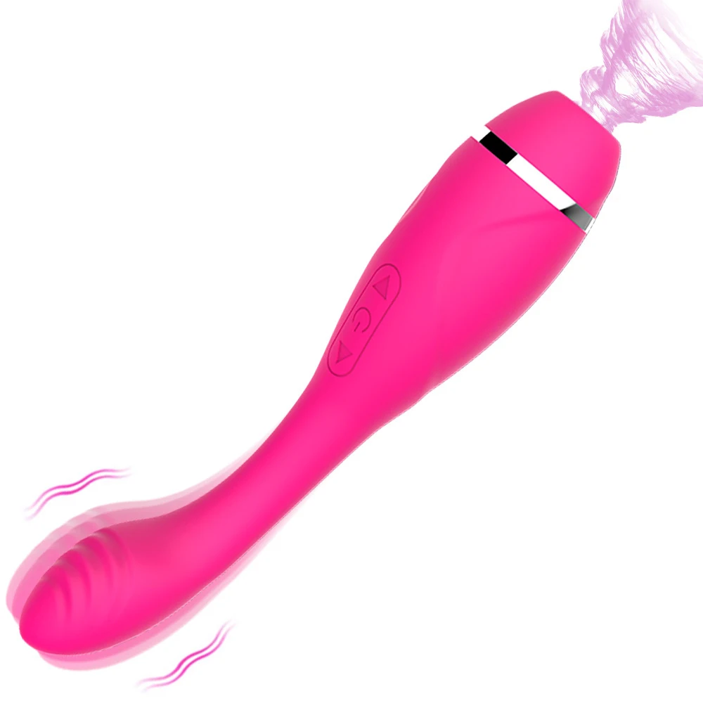 

Clitoral Sucking Vibrator For Women Clit Masturbator AV Wand Massager Clitoris Sucker Stimulator Dildo Double Motor Oral Sex Toy