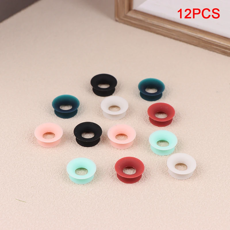 

12Pcs Silicone Ring Earplugs Noise Reduction 5 DB Noise Ring Earplugs Mute Earplugs Adjustable Earphone Mute Accessories