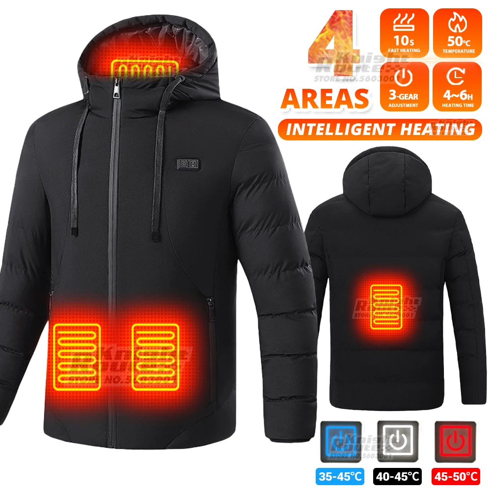 4 Areas Heated Vest Men Jacket Heated Winter Womens Electric Usb Heater Tactical Jacket Man Thermal Vest Hiking Skiing Camping
4 Areas Heated Vest Men Jacket Heated Winter Womens Electric Usb Heater Tactical Jacket Man Thermal Vest Hiking Skiing Camping