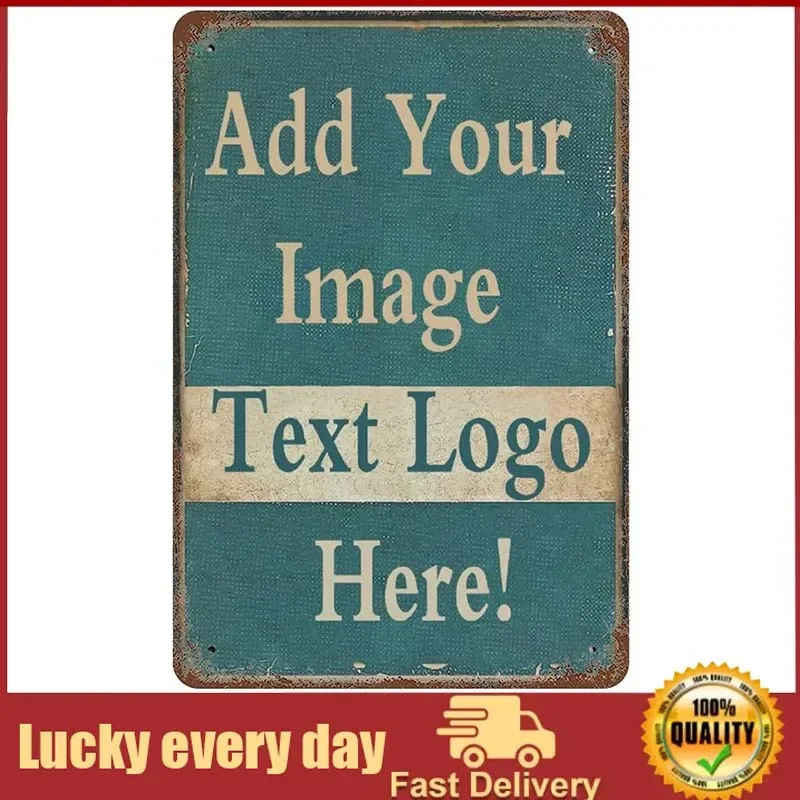 Personalized Vintage Tin Signs, Custom Metal Signs With Your Design,Customized Waterproof Aluminum Signs with Photo and Text
Personalized Vintage Tin Signs, Custom Metal Signs With Your Design,Customized Waterproof Aluminum Signs with Photo and Text