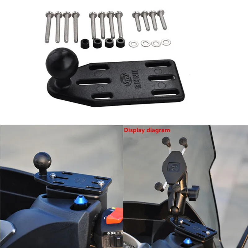 1 inch ball motorcycle pump mount base for gopro hero camera, camcoders, dslr and smartphone for 25mm ball
1 inch ball motorcycle pump mount base for gopro hero camera, camcoders, dslr and smartphone for 25mm ball
