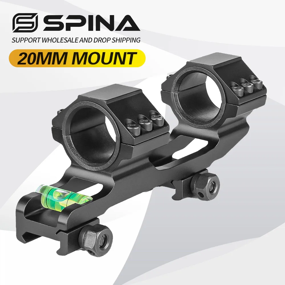 Tactical 25.4mm/30mm Double Rings Hunting Scope Adapter 20mm Hunting Scope Mount Weaver Picatinny Rail With Bubble Level
Tactical 25.4mm/30mm Double Rings Hunting Scope Adapter 20mm Hunting Scope Mount Weaver Picatinny Rail With Bubble Level