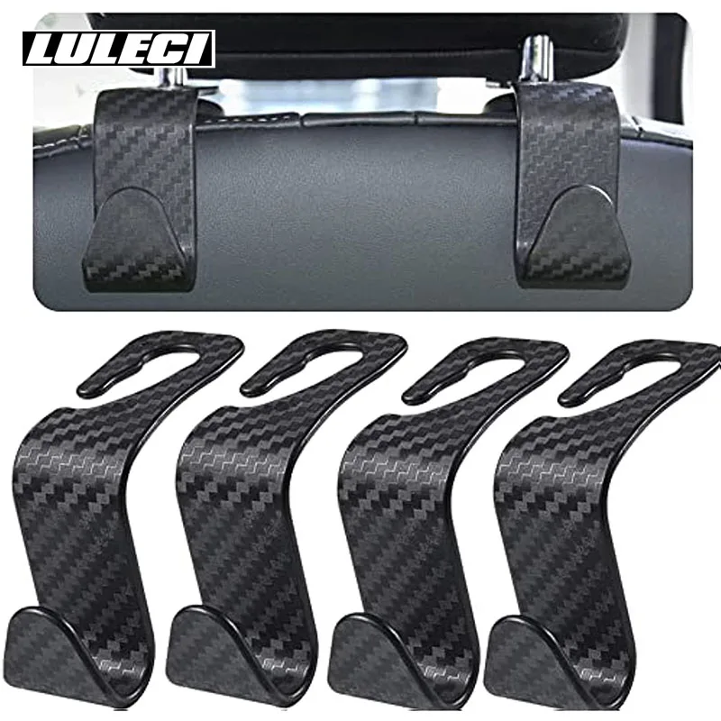 LULECI 4Pcs Universal Auto Seat Headrest Hook Storage Hanger Car Vehicle Back Seat Organizer Holder Car Interior Accessories
LULECI 4Pcs Universal Auto Seat Headrest Hook Storage Hanger Car Vehicle Back Seat Organizer Holder Car Interior Accessories