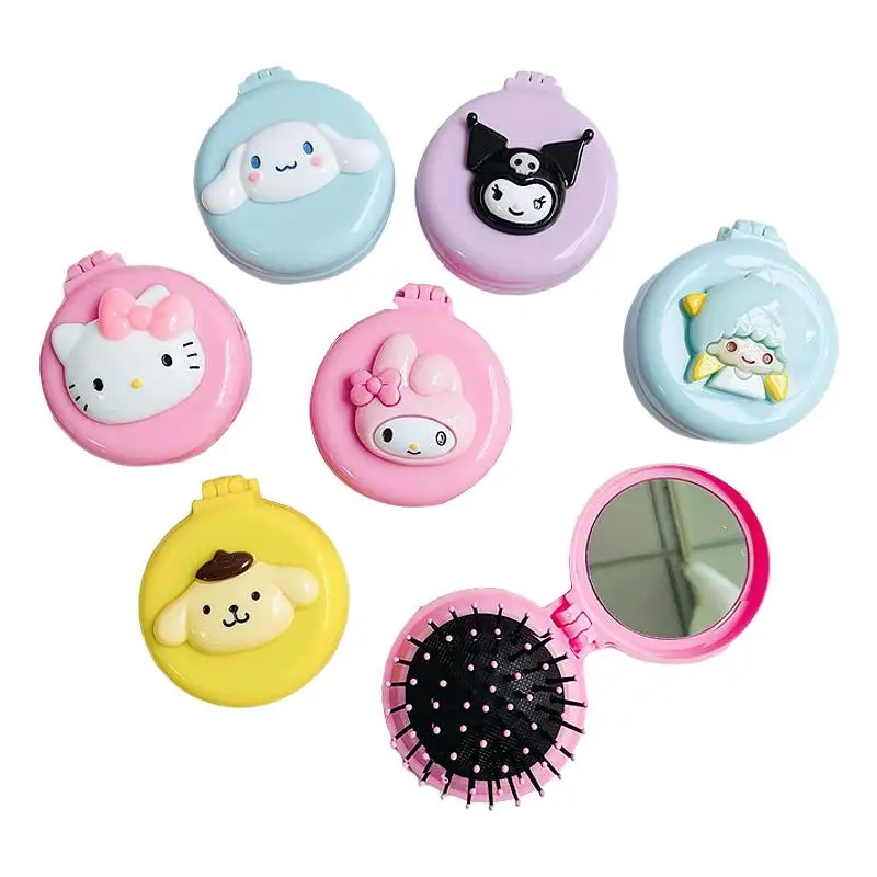 Kawaii Sanrios Hellokitty Melody Cinnamorol Air Cushion Comb Portable Airbag Massage Girls Q Travel Folding Hairdressing Mirror
Kawaii Sanrios Hellokitty Melody Cinnamorol Air Cushion Comb Portable Airbag Massage Girls Q Travel Folding Hairdressing Mirror