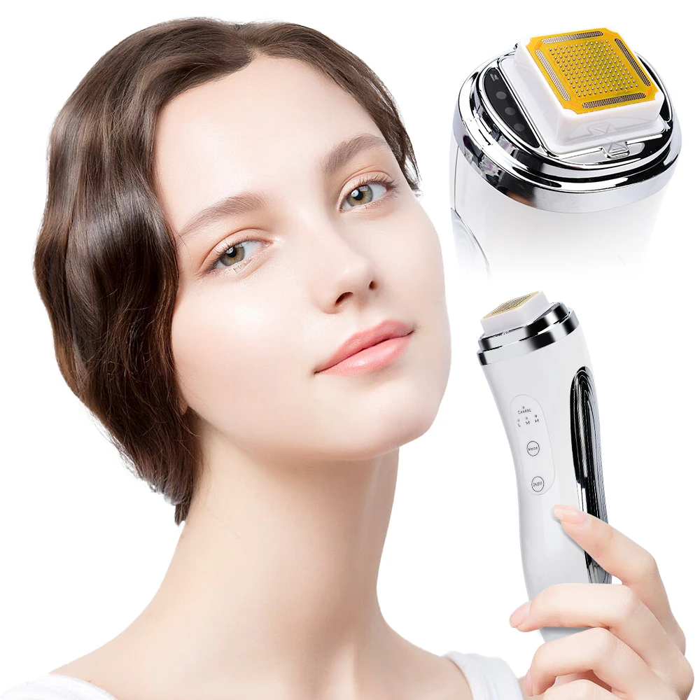 

RF Radio Frequency Facial Lifting Machine Skin Tightening Rejuvenation Wrinkle Removal Dot Matrix Radiofrequency Face Massager