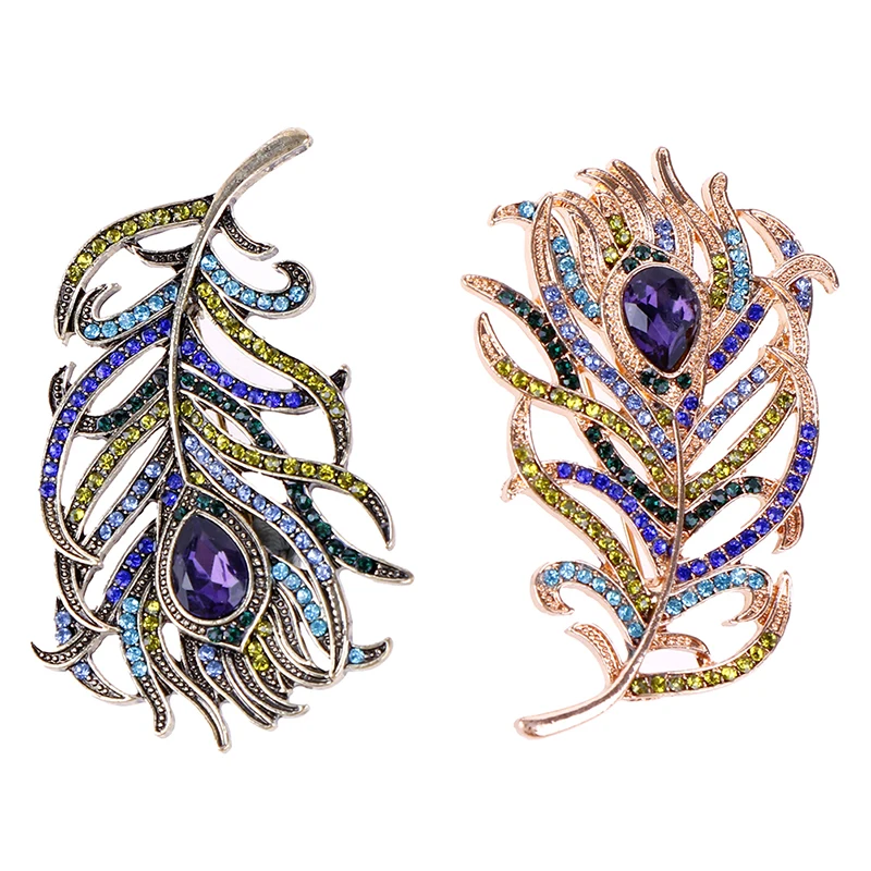 Crystal Peacock Feathers Brooch Boho Enamel Pins Deep Blue Brooches Wedding Accessories for Cloth Party Favor Gift
Crystal Peacock Feathers Brooch Boho Enamel Pins Deep Blue Brooches Wedding Accessories for Cloth Party Favor Gift