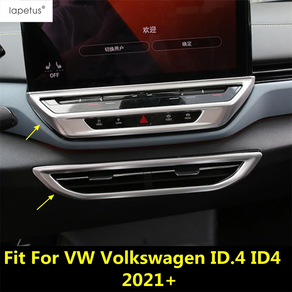 

Central Control Air AC Conditioning Outlet Frame Warning Light Panel Cover Trim For VW Volkswagen ID.4 ID4 2021-2023 Accessories