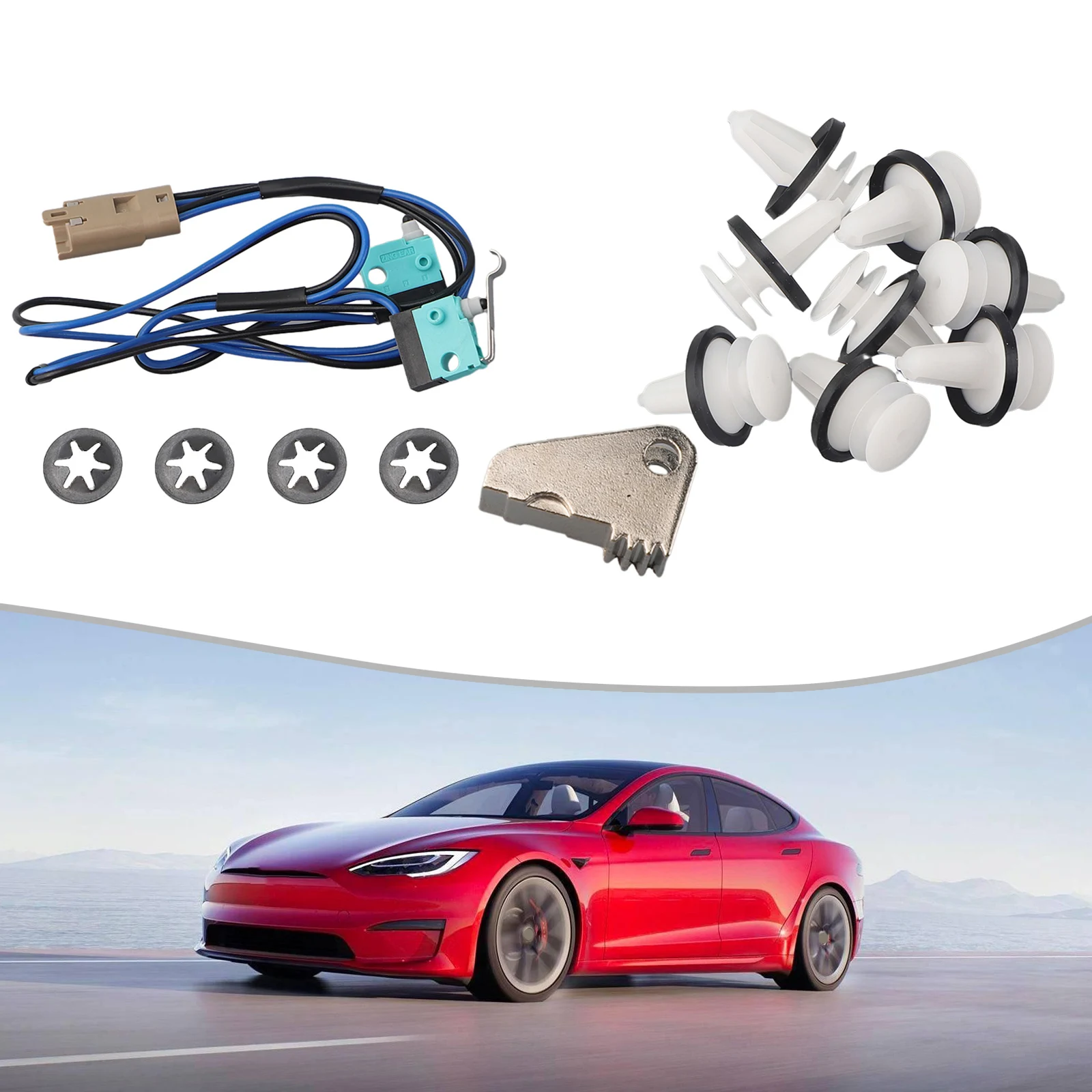1 комплект для обновления ручки двери 1042845-00 1016009-00-C для Tesla Model S 2012-2017, сменные детали для интерьера
1 комплект для обновления ручки двери 1042845-00 1016009-00-C для Tesla Model S 2012-2017, сменные детали для интерьера