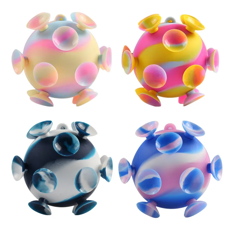 New product 3D decompression ball suction cup ball magic decompression suction cup silicone toy decompression toy
New product 3D decompression ball suction cup ball magic decompression suction cup silicone toy decompression toy