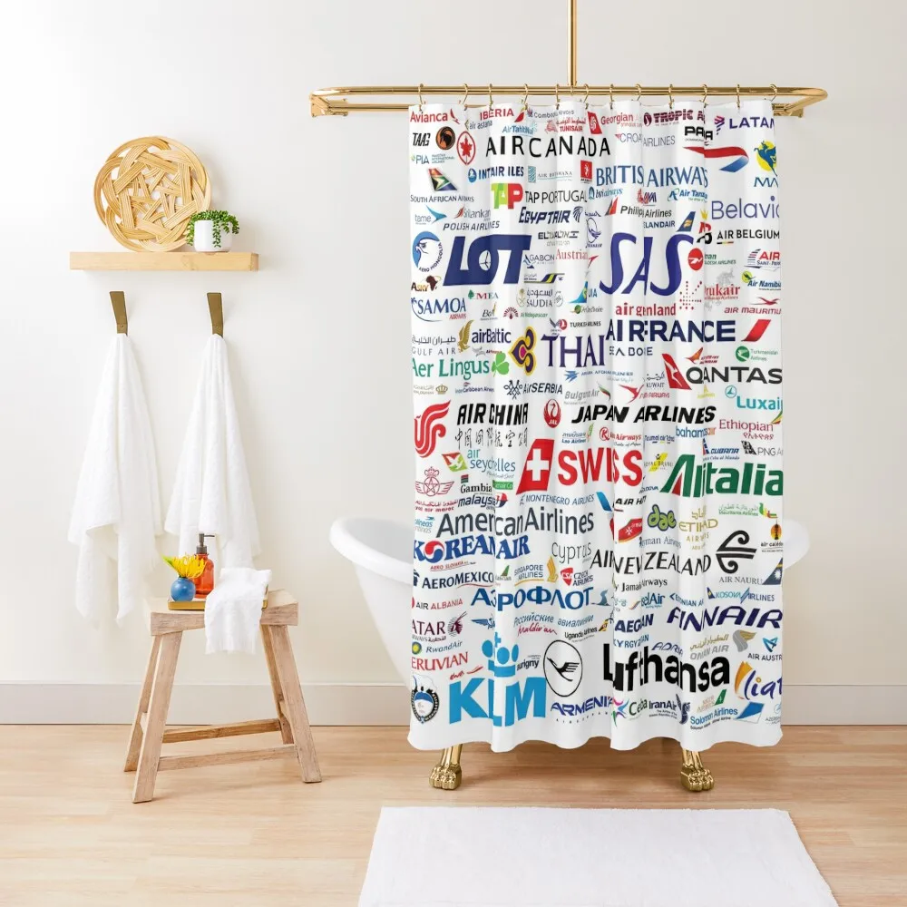 World Airlines Shower Curtain Shower For Bathroom Shower Set For Bathroom Set For Bathroom Accessory Curtain
World Airlines Shower Curtain Shower For Bathroom Shower Set For Bathroom Set For Bathroom Accessory Curtain