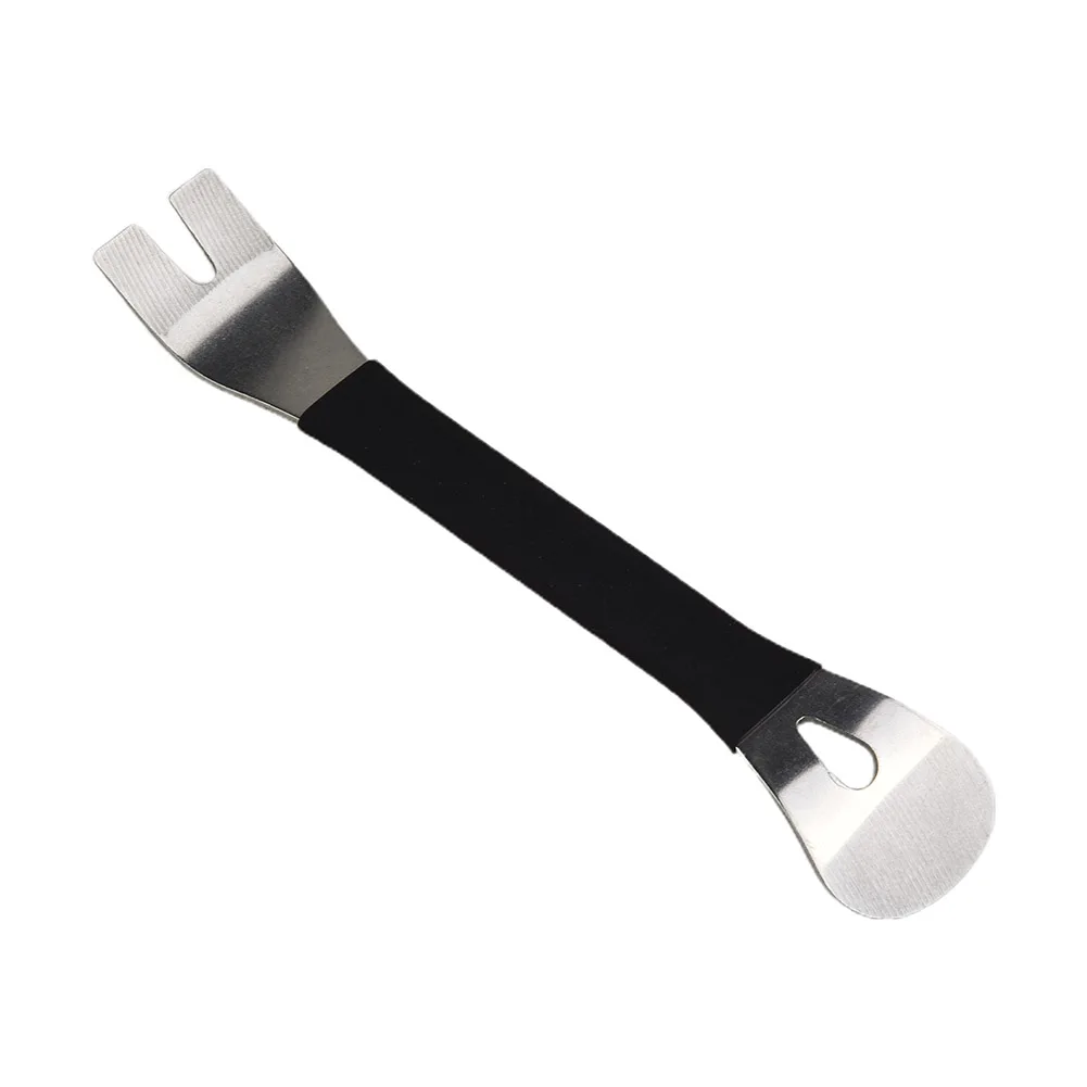 Trim Removal Tool Two-end Trim Door Panel Audio Terminal Fastener Remover Tool Humanized Frosted Plastic Handle Auto Parts
Trim Removal Tool Two-end Trim Door Panel Audio Terminal Fastener Remover Tool Humanized Frosted Plastic Handle Auto Parts