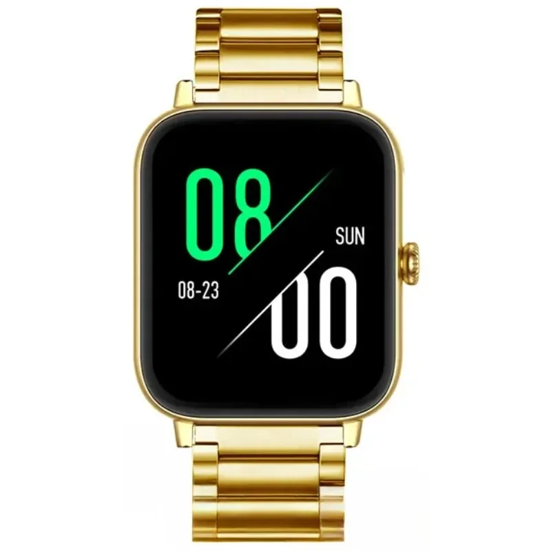 

2024 New Fast Charge Smart Watch Men Women Gold Smartwatch Golden Smart Clock Fitness Tracker To Wristwatch G90 Music Players