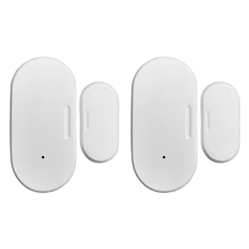 

2X Tuya Zigbee Door And Window Sensor Smart Home Automation Security Smartlife APP Alarm Remote Real-Time Push