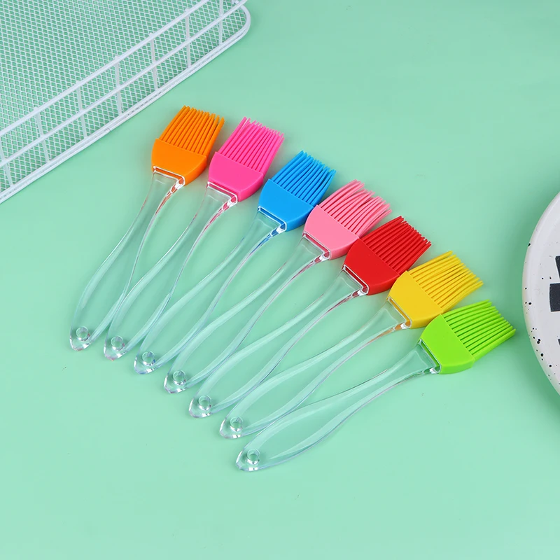 

1Pc Silicone Baking Bakeware Bread Cook Brushes Pastry BBQ Baking Oil Brush Tool Food-Grade Kitchen Gadget Accessories