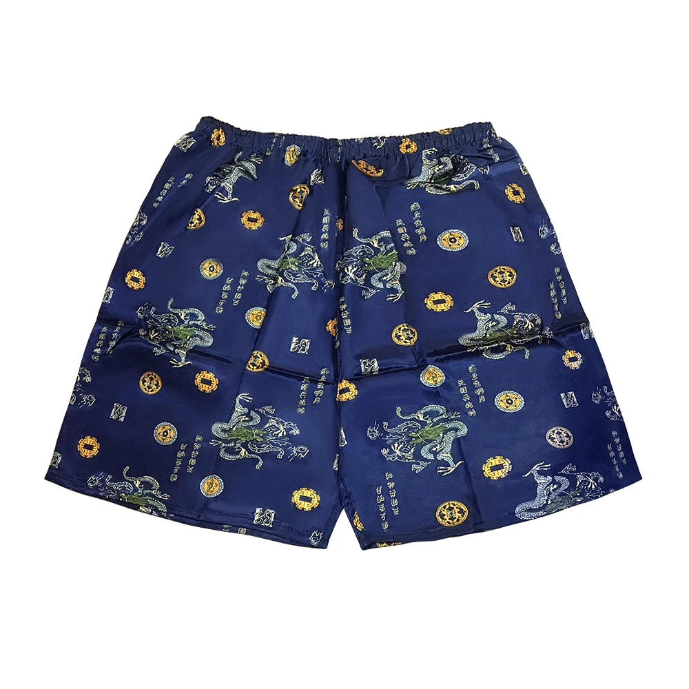 1pc Men's Dragon Print Silky Satin Pajamas Shorts Loose Sleep Bottoms Sleepwear Pyjamas Short Pants Homewear Random Color
1pc Men's Dragon Print Silky Satin Pajamas Shorts Loose Sleep Bottoms Sleepwear Pyjamas Short Pants Homewear Random Color