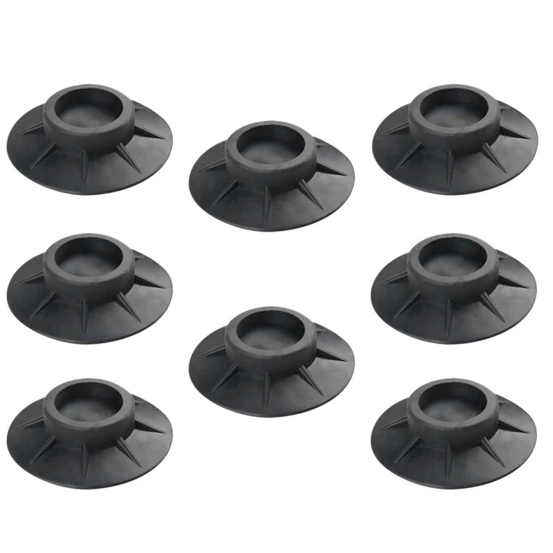 

8Pcs Shock And Noise Cancelling Washing Machine Support, Washing Machine Anti Vibration Pads, Dryer And Washing Machine