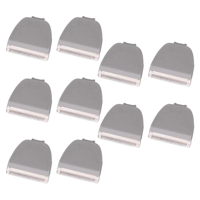 

10 Pcs Hair Clipper Replacement Blade For Codos CP-6800 KP-3000 CP-5500,Grey
