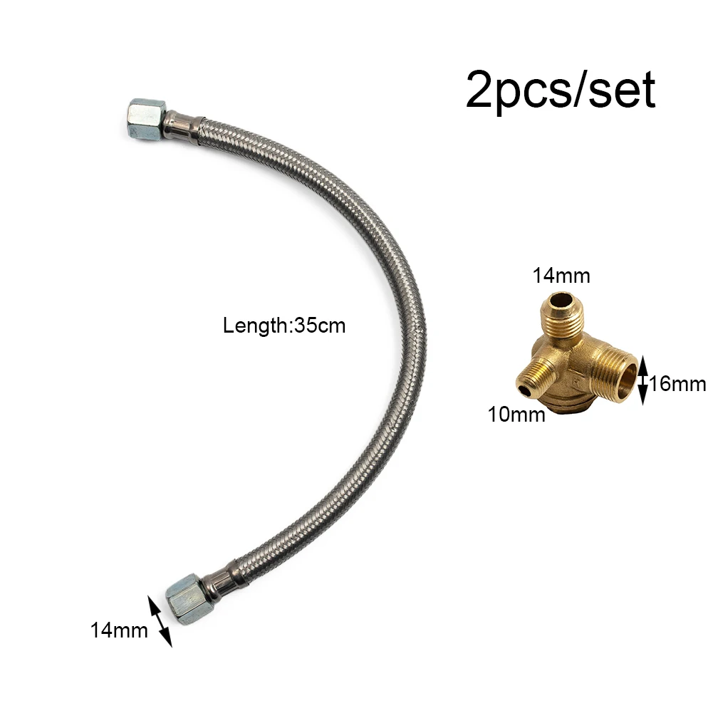 Oil Free Air Compressor Hose Fitting Valve Adapter Replacement Tube Air-Compressor Hose Tube Brass Valve Flexible Hose
Oil Free Air Compressor Hose Fitting Valve Adapter Replacement Tube Air-Compressor Hose Tube Brass Valve Flexible Hose