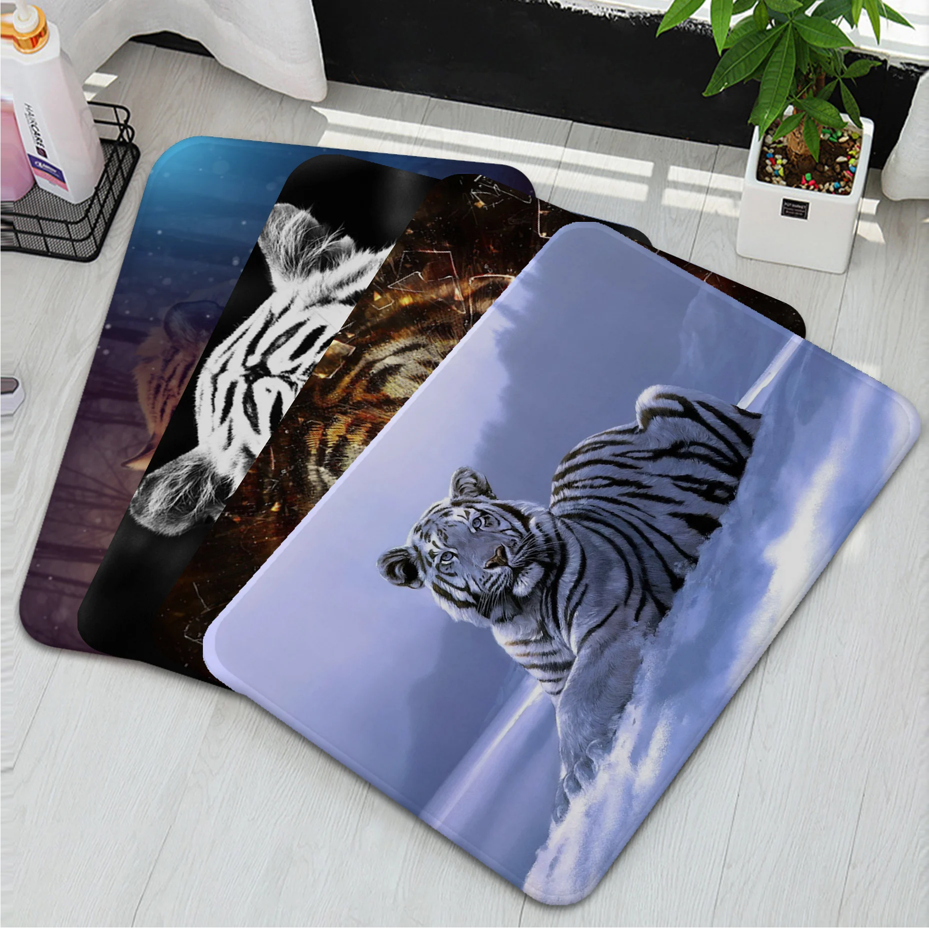 Tiger Printed Floor Mat Floor Mat Nordic Style Home Doormat Bathroom-Toilet Mats Bedroom Hotel Decor Mat
Tiger Printed Floor Mat Floor Mat Nordic Style Home Doormat Bathroom-Toilet Mats Bedroom Hotel Decor Mat