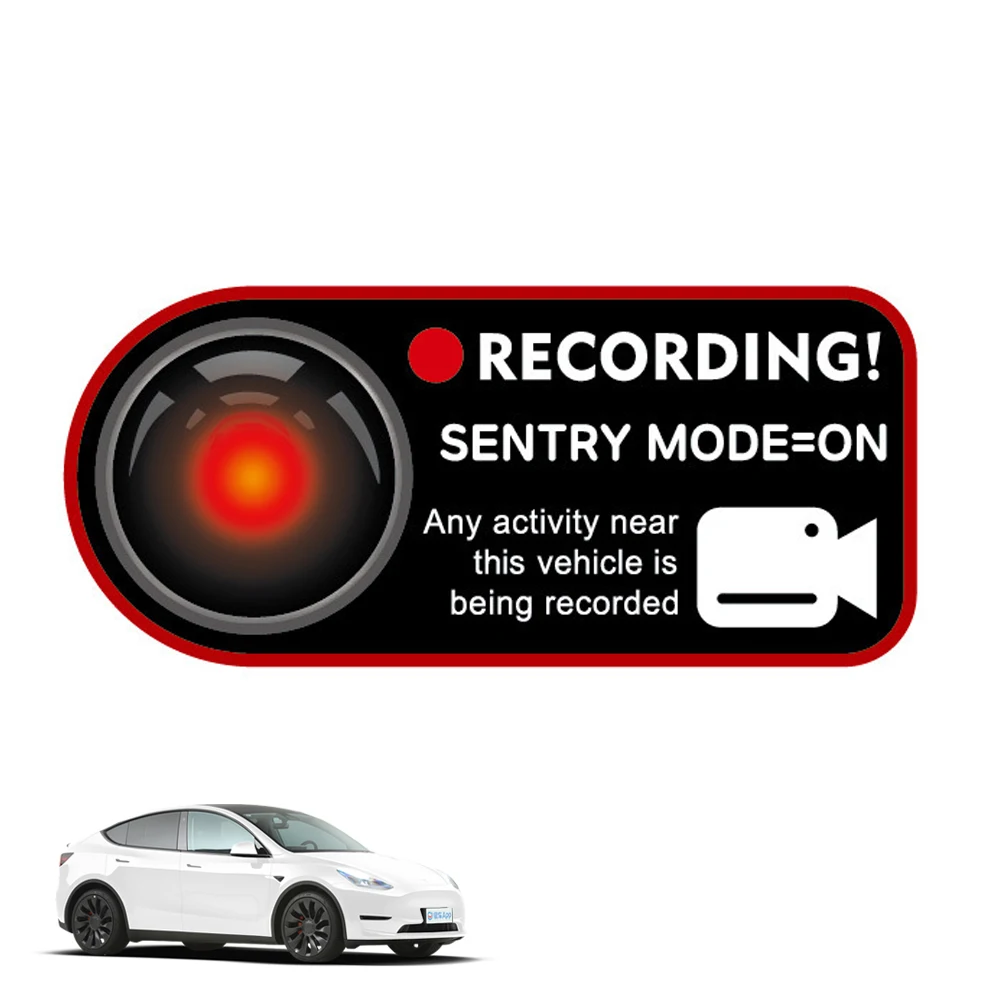 

Suitable Sentinel Mode Recorder Static Sticker Record Reminder Car Window Sticker Modification Accessories