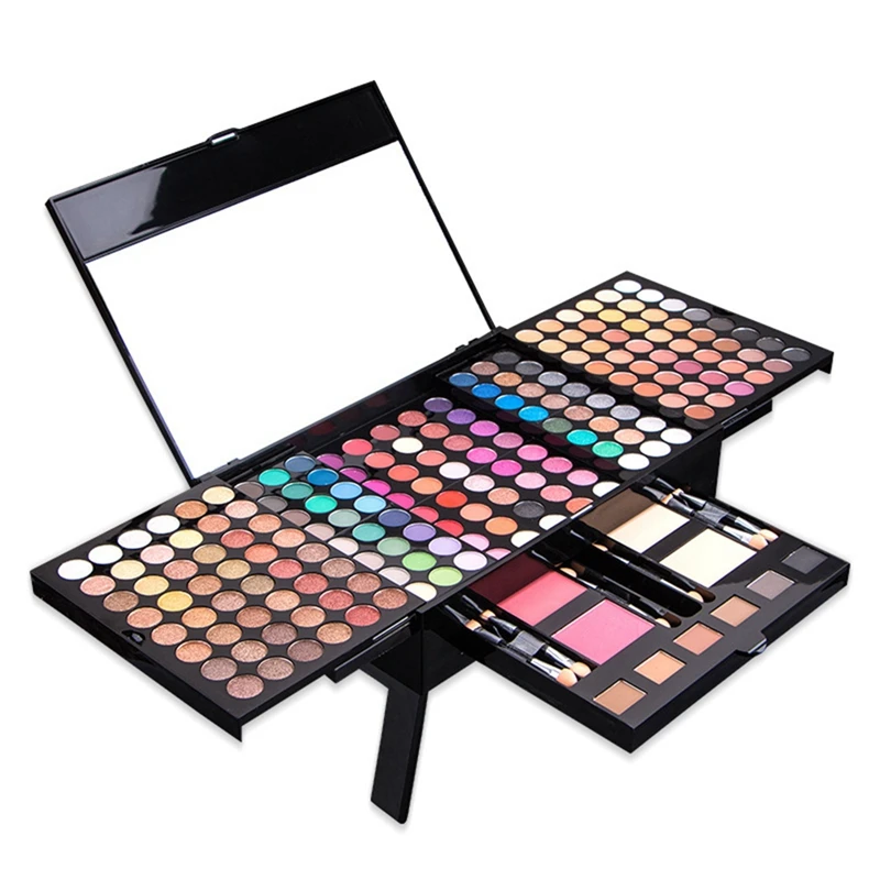 

194 Colors Cosmetic Make Up Palette Set Kit Combination With Eyeshadow Facial Blusher Eyebrow Powder Face Concealer