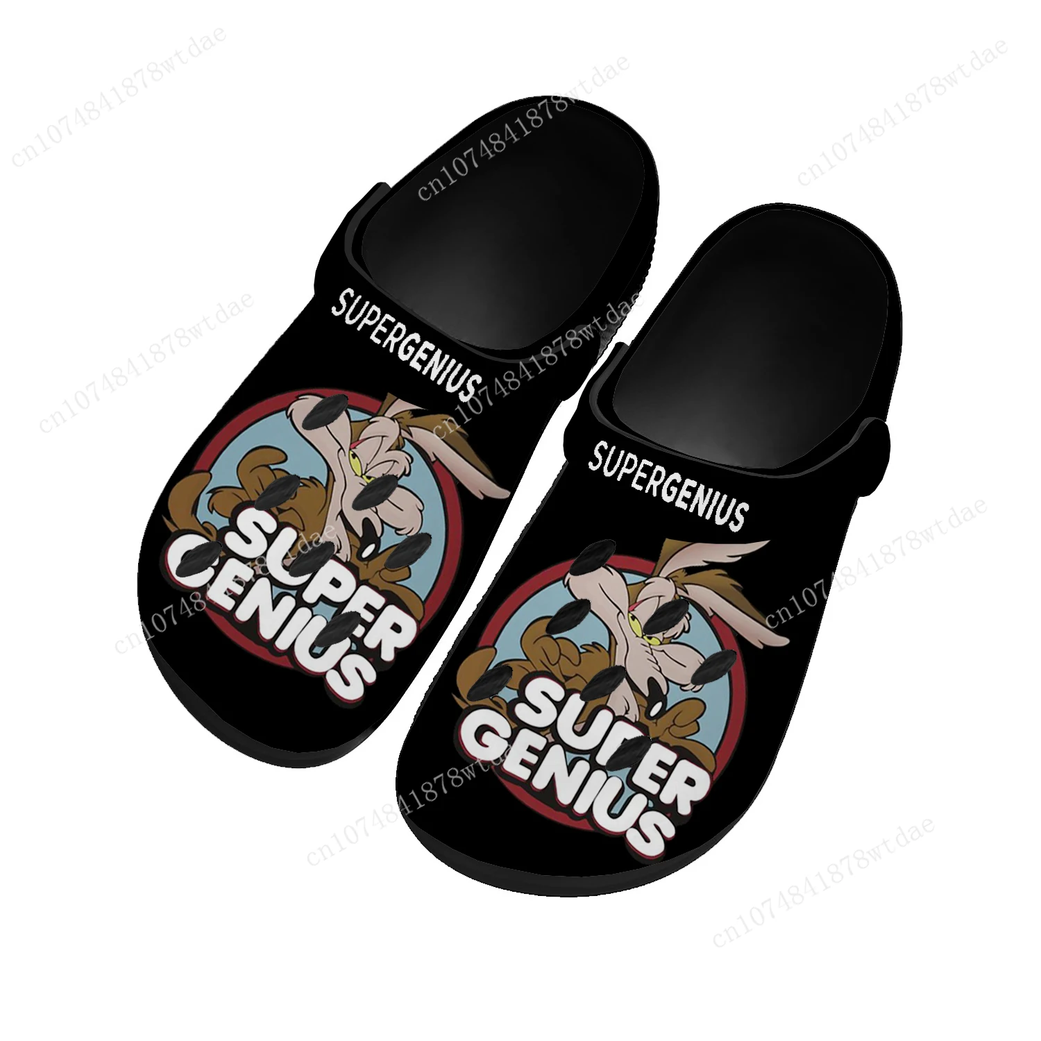 Super Genius Home Clogs Mens Womens Teenager Custom Made Water Shoes Wile E. Coyote Comics Garden Beach Hole Slippers Sandals
Super Genius Home Clogs Mens Womens Teenager Custom Made Water Shoes Wile E. Coyote Comics Garden Beach Hole Slippers Sandals