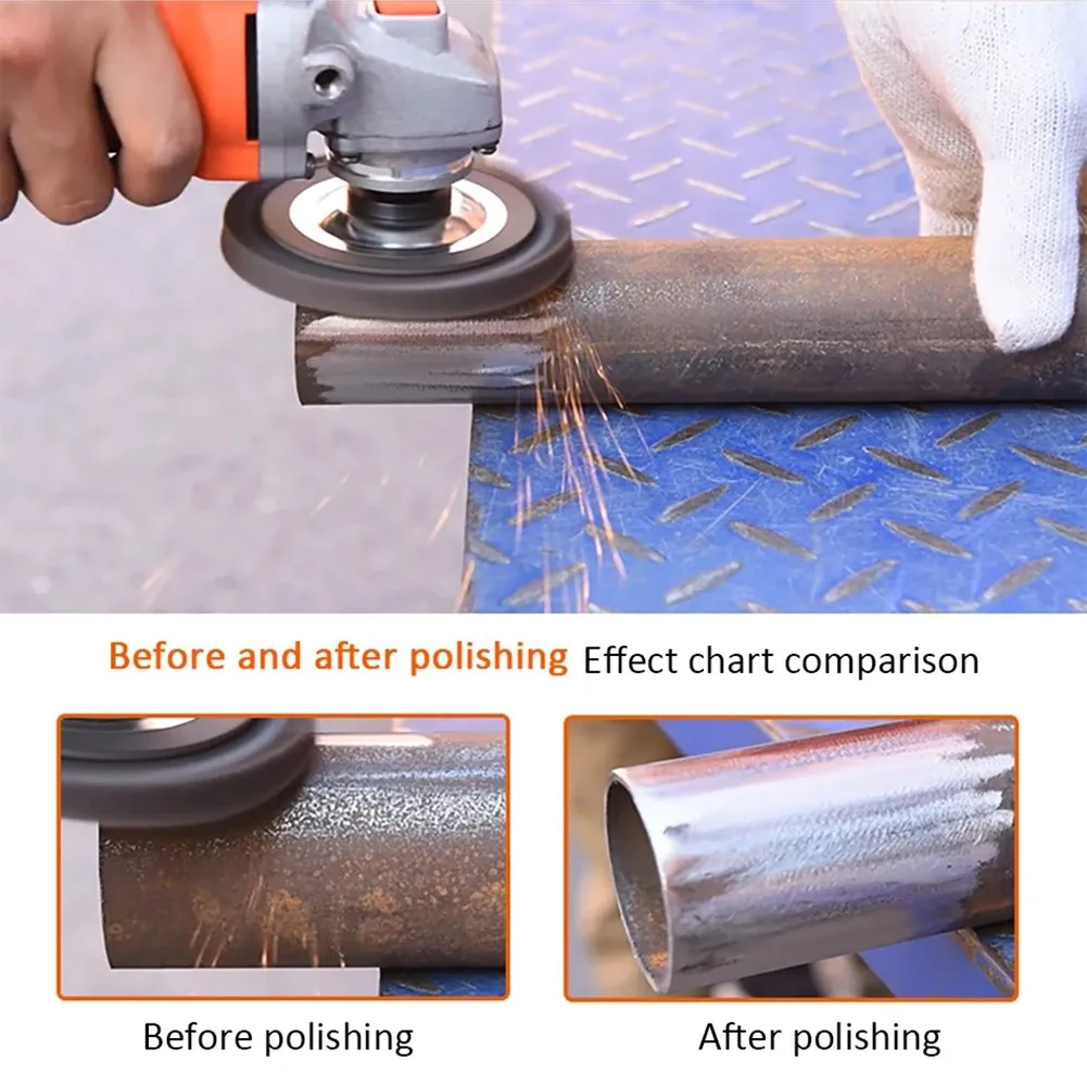 Hard-wearing Flap Sanding Discs Wheels 1pcs Angle Grinder Polishing Tools 5" Blade Buffer For Wood Metal Plastic Brand
Hard-wearing Flap Sanding Discs Wheels 1pcs Angle Grinder Polishing Tools 5" Blade Buffer For Wood Metal Plastic Brand