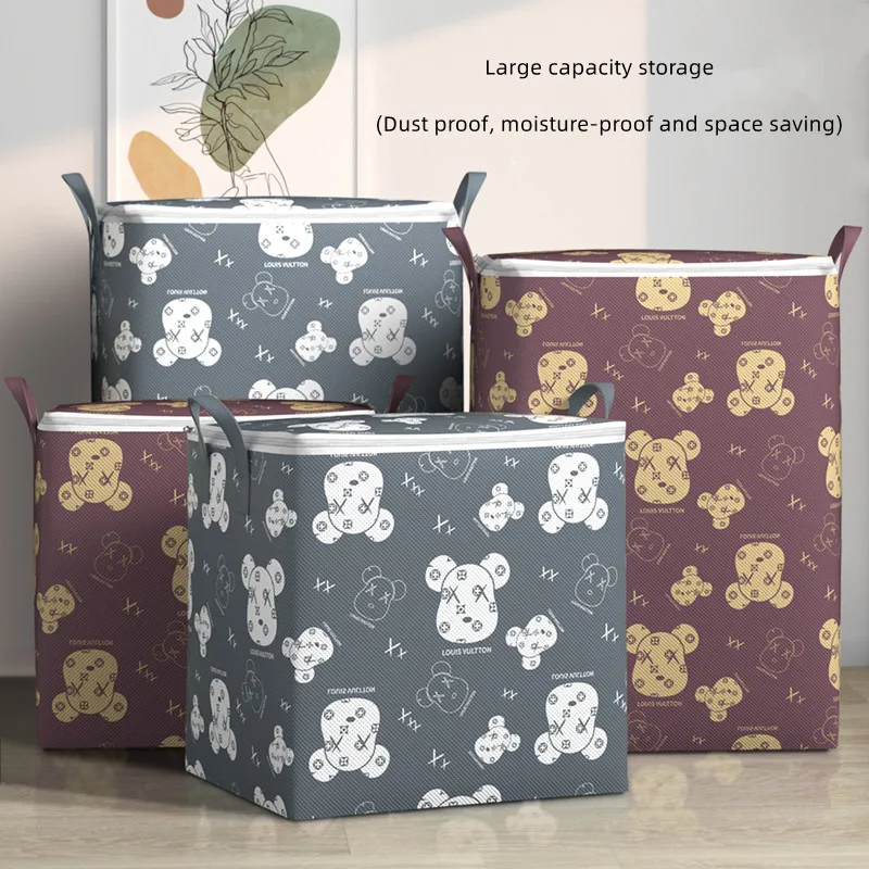 Quilt Clothes Storage Bag Big Capacity Duvet Blanket Sorting Bags Dustproof Closet Under-Bed Storage Moisture Proof Organizer
Quilt Clothes Storage Bag Big Capacity Duvet Blanket Sorting Bags Dustproof Closet Under-Bed Storage Moisture Proof Organizer