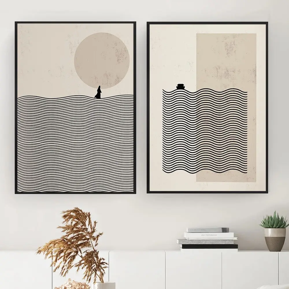 Абстрактная бежевая Настенная картина MidCentury с изображением Иисуса на воде, Современный домашний декор
Абстрактная бежевая Настенная картина MidCentury с изображением Иисуса на воде, Современный домашний декор