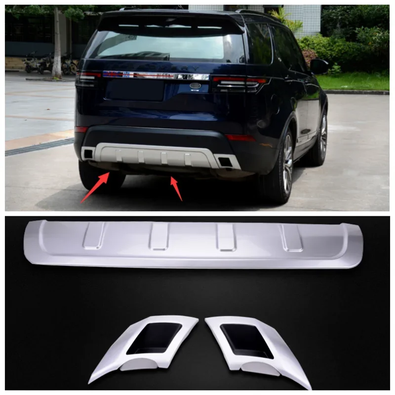 For Land Rover Discovery 5 2016-2022 High Quality ABS Rear Bumper Diffuser Splitters Guard Plate Protector Cover
For Land Rover Discovery 5 2016-2022 High Quality ABS Rear Bumper Diffuser Splitters Guard Plate Protector Cover