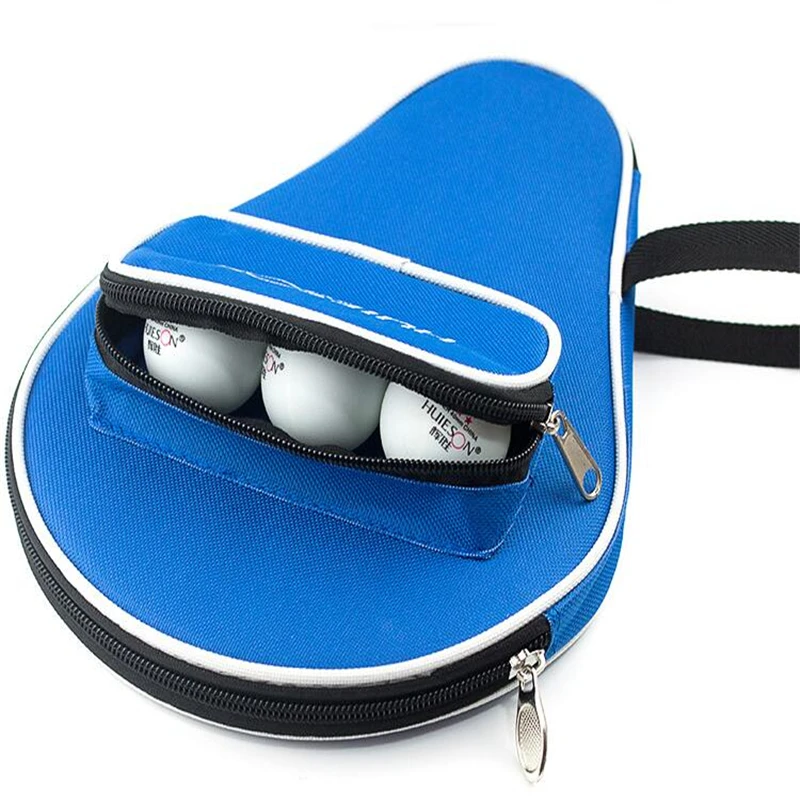 

1Pcs Waterproof Portable Table Tennis Racket Case Bag For 2 Ping Pong Paddle Bat and 3 Balls Table Tennis Equipment Accessories