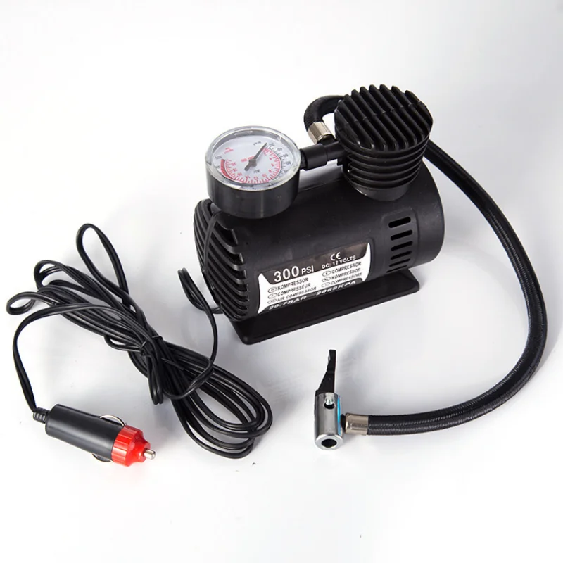 12V Car Auto Tire Air Inflator Pump Accessories Automotive Durable Vehicle Electric Mini Air Compressor 300 PSI Inflatable Pump
12V Car Auto Tire Air Inflator Pump Accessories Automotive Durable Vehicle Electric Mini Air Compressor 300 PSI Inflatable Pump